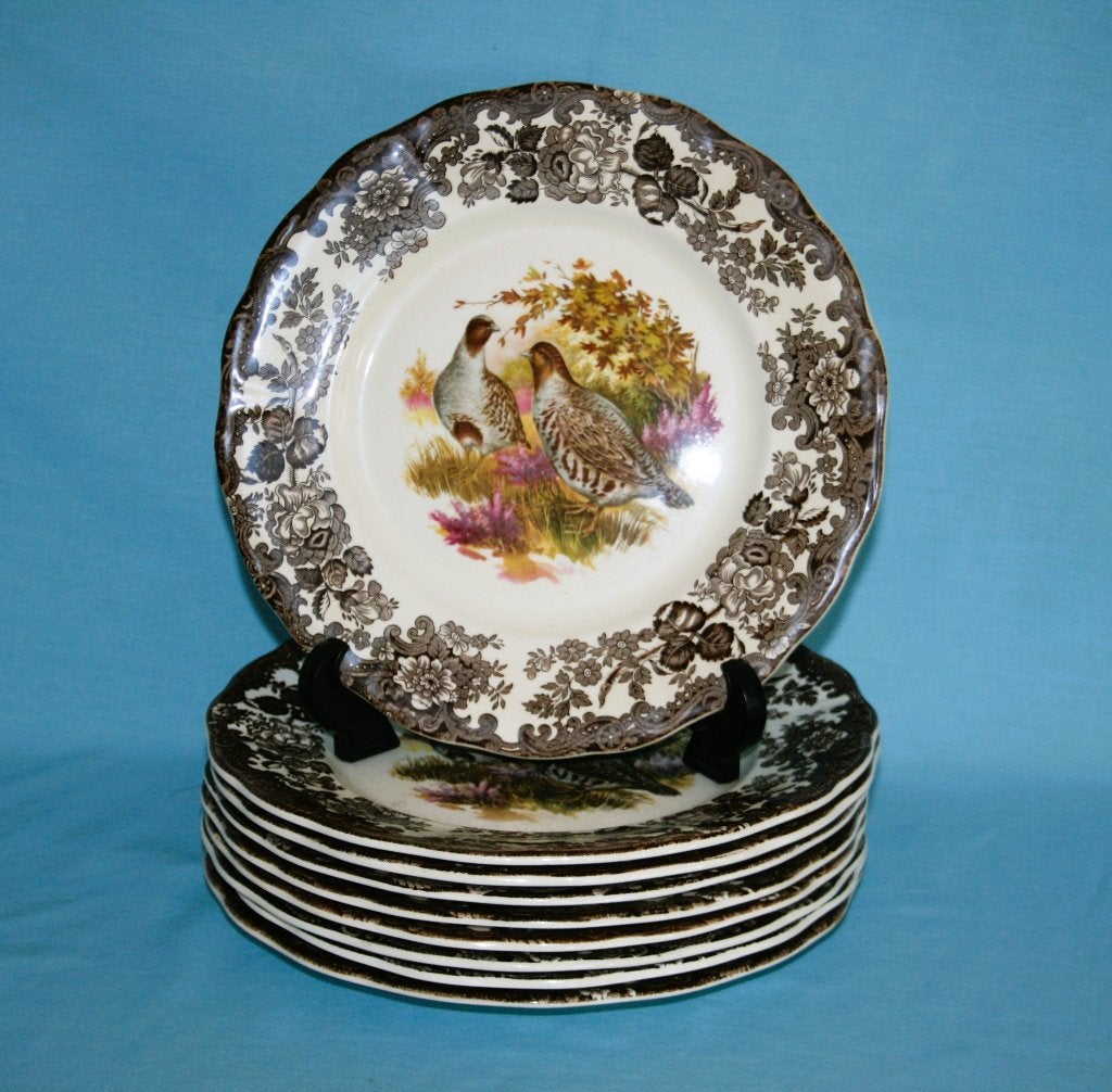 Royal Worcester Palissy " Game Series " Borden 25.5cm, Royal Worcester, NVT, Ophalen of Verzenden, Zo goed als nieuw