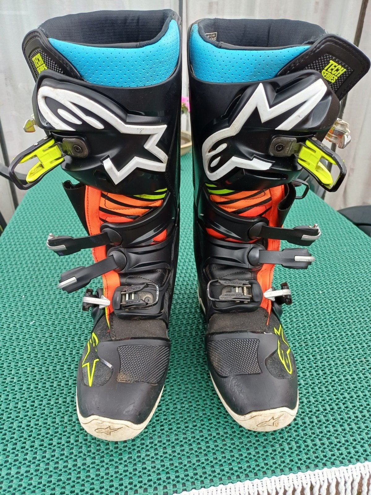 Tech7 zgan motorcross laarzen, Motoren, Kleding | Motorkleding, Laarzen, Tweedehands, Ophalen