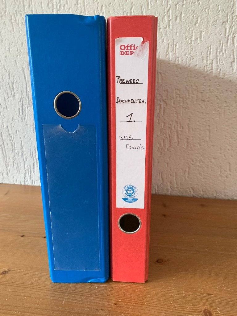 ordners, Ophalen of Verzenden, Gebruikt