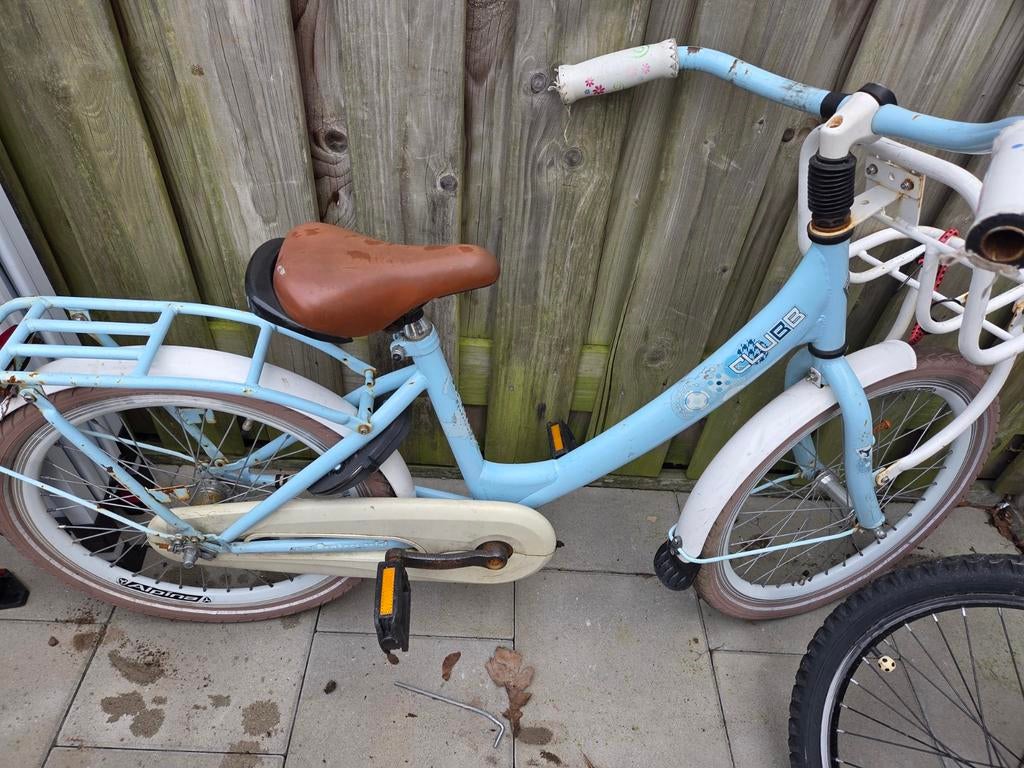 Kinder fiets, Fietsen en Brommers, Ophalen, Gebruikt, 20 inch