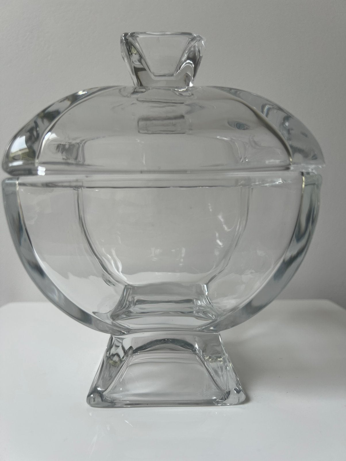 Vintage Colony Glass bonbonnière, Antiek en Kunst, Antiek | Glas en Kristal, Ophalen