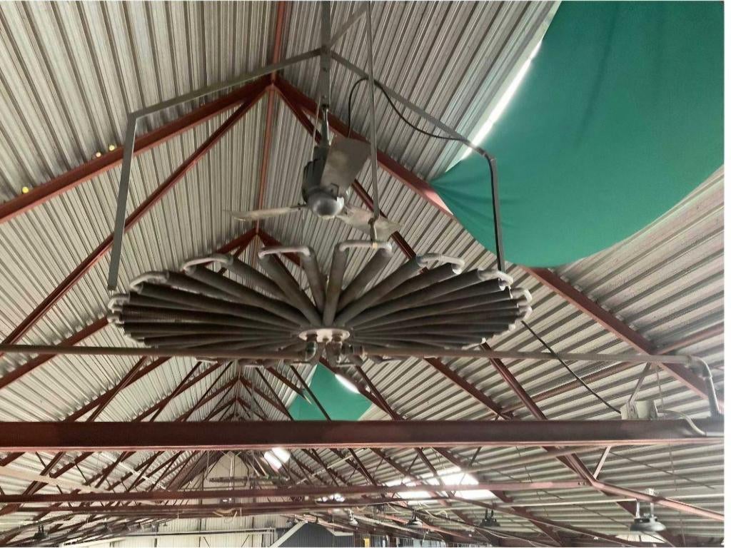 Verwarmingsspiralen met ventilator, Doe-het-zelf en Verbouw, Verwarming en Radiatoren, Ophalen, 30 tot 80 cm, Gebruikt, Cv-ketel of Combi-ketel