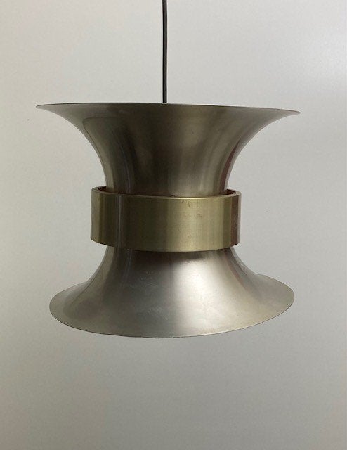 Nette hanglamp van de Scandinavische ontwerper Carl Thore, Ophalen of Verzenden, Zo goed als nieuw, Space age, Minder dan 50 cm