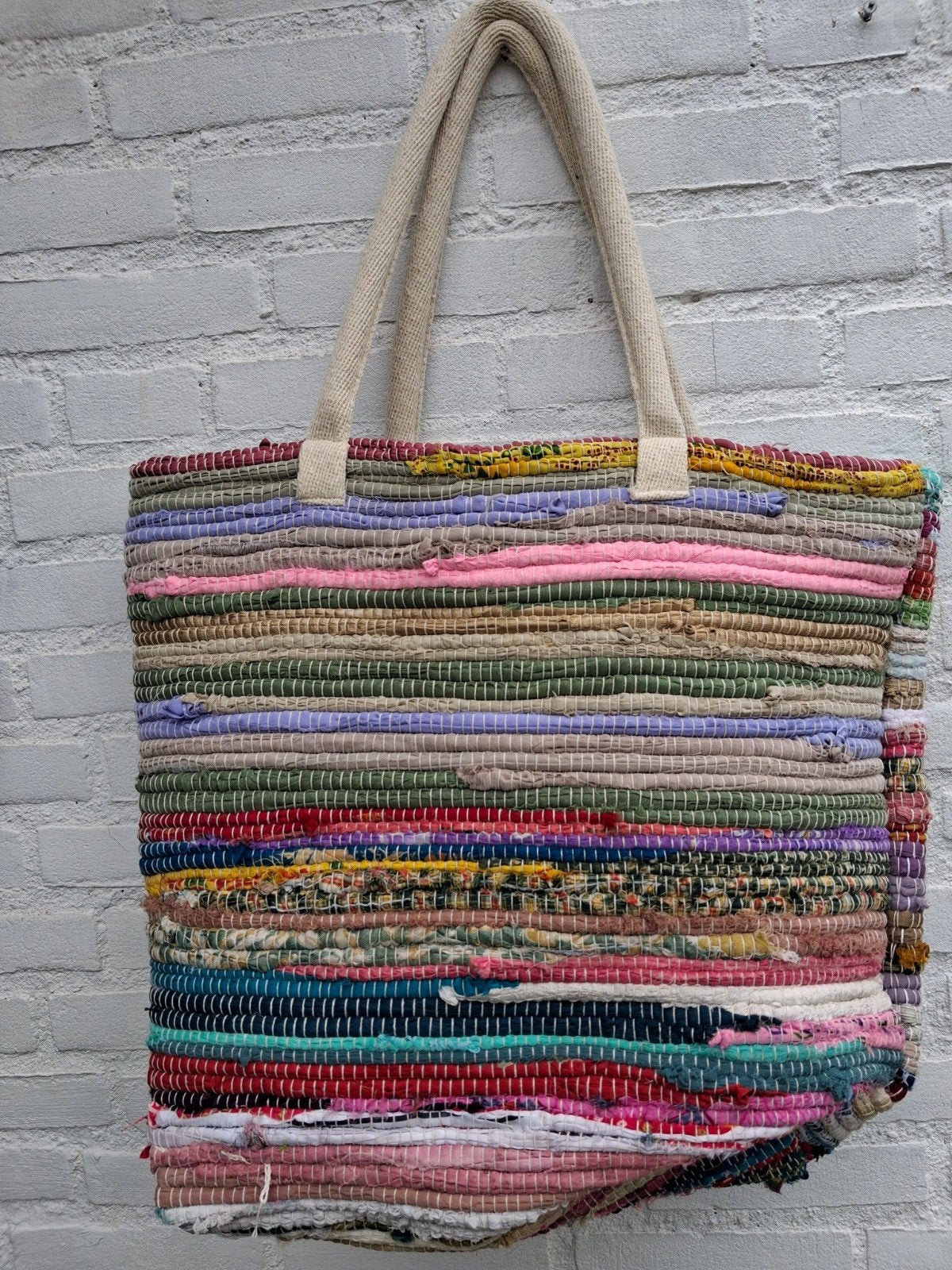 Ibiza Beach style schouder strandtas, Home Deco, Verzenden, Schoudertasje, Nieuw