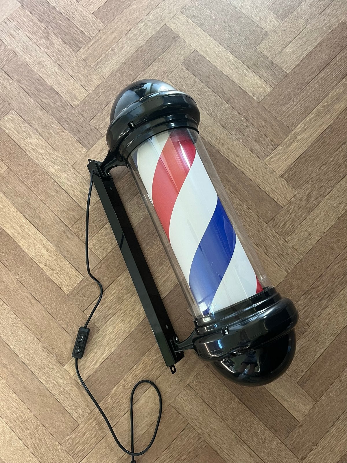 Barber pole, kapperspaal💈, Ophalen, Overige merken, Gebruikt, Kunststof