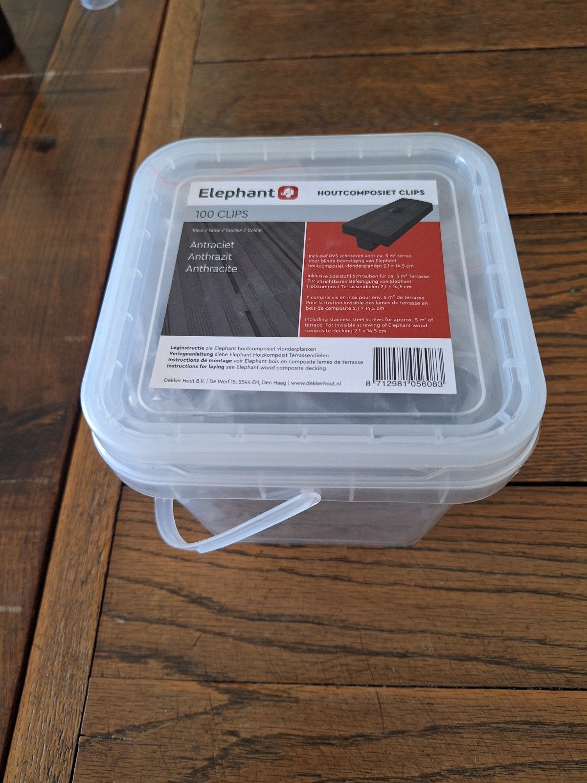 Elephant Duowood montageclips voor vlonders (overgekocht), Ophalen of Verzenden, Nieuw