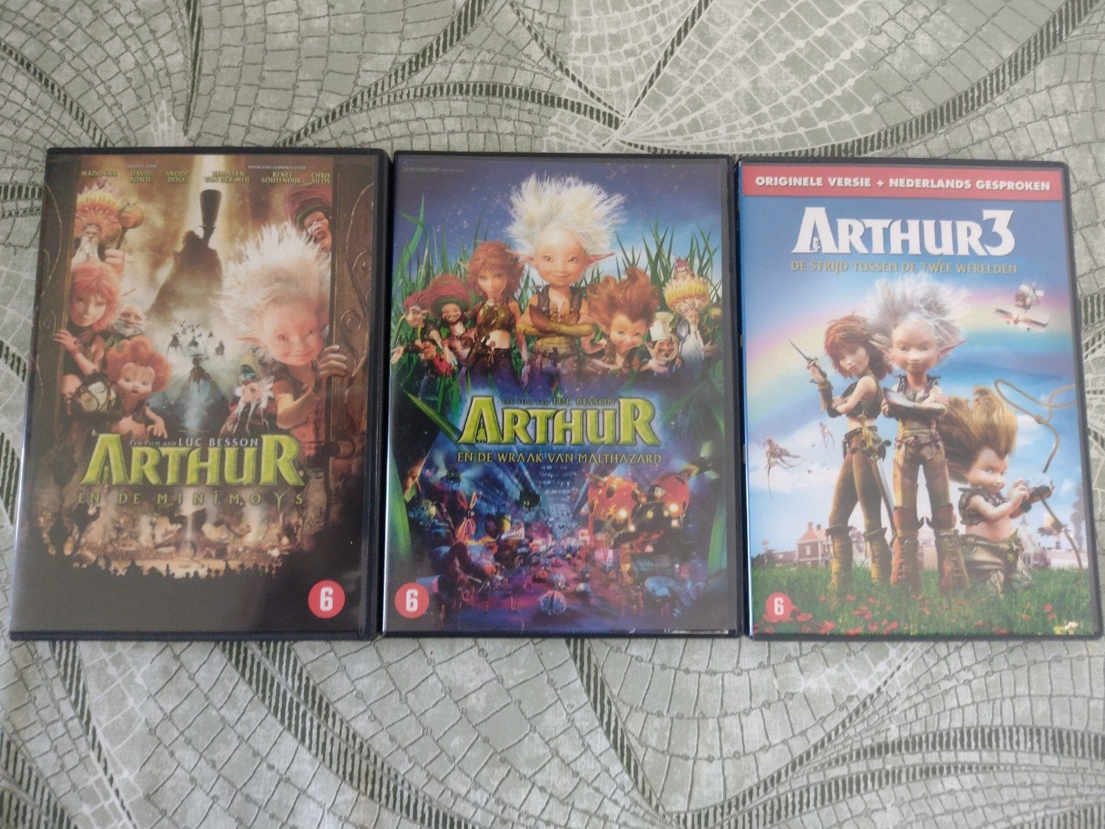 Arthur 1 2 en 3 Nederlands gesproken, Ophalen of Verzenden