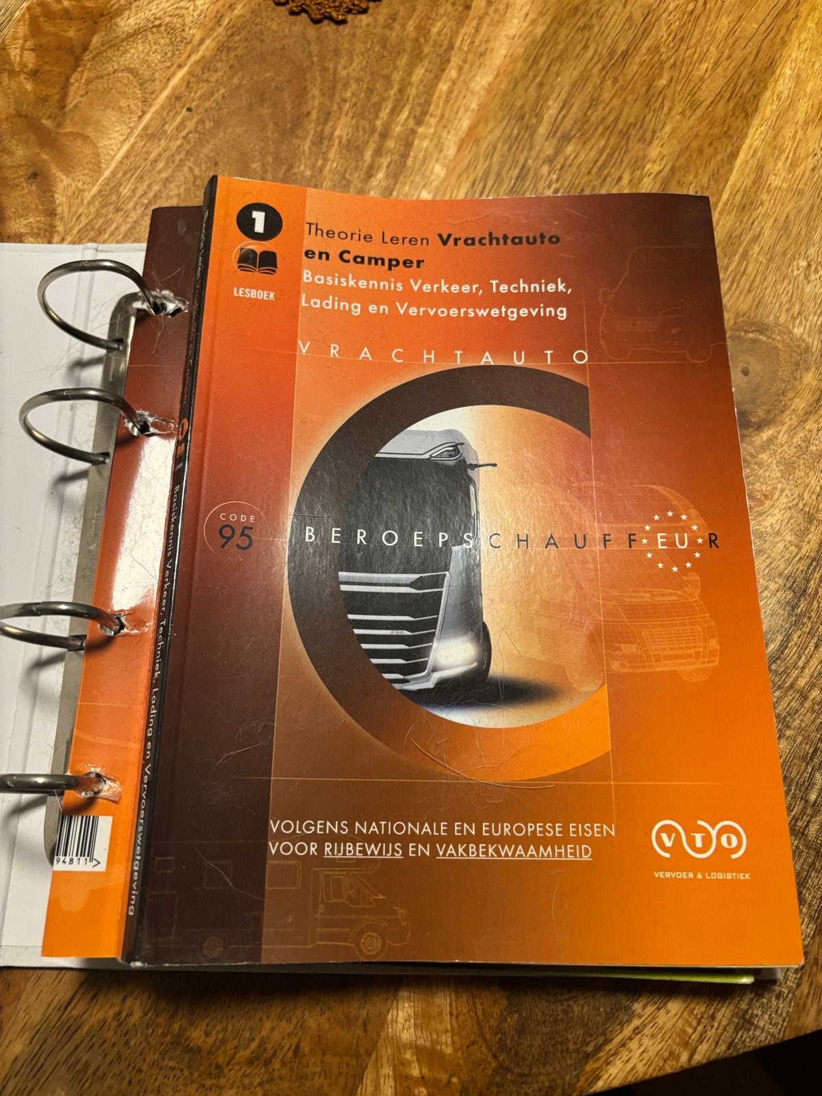 Theorieboeken C rijbewijs / camper rijbewijs, Ophalen, Zo goed als nieuw, Overige niveaus
