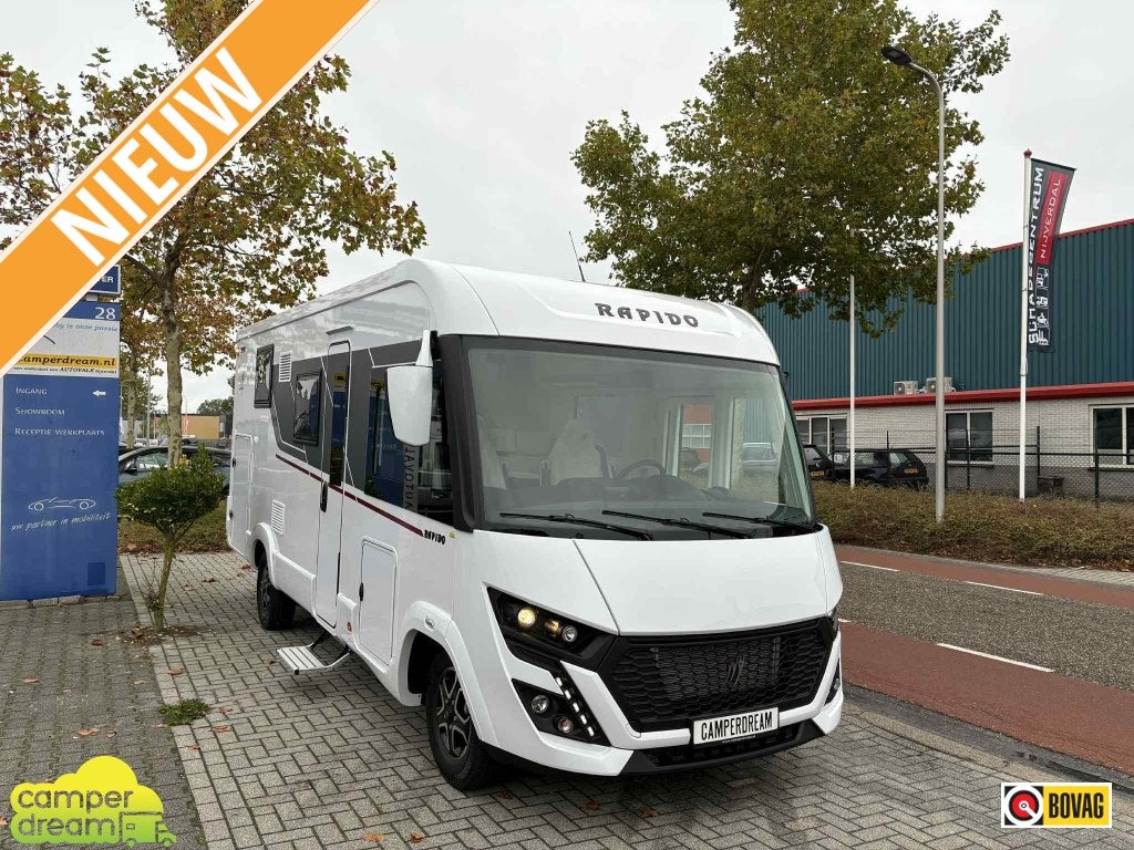 Rapido 850 F Queensbed (zonder Hefbed), 6 tot 7 meter, Bedrijf, Diesel, Rapido