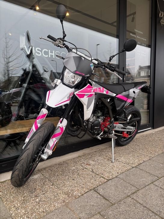 Fantic XM 50 Performance | Wit / Pink | Vandaag Rijden, FANTIC, 6 versnellingen, Maximaal 45 km/u, Onbekend