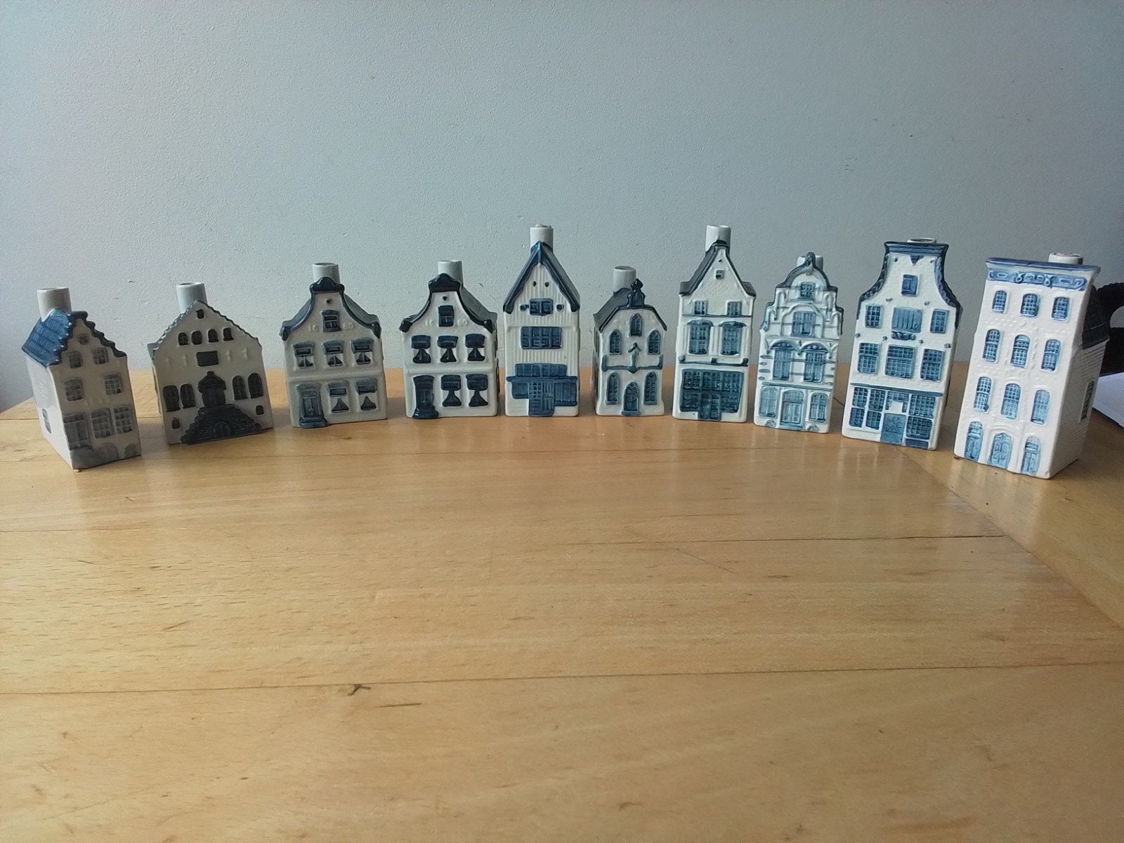 Delfts Blauw KLM huisjes - Royal Goedewaagen, Verzamelen, Ophalen of Verzenden, Zo goed als nieuw