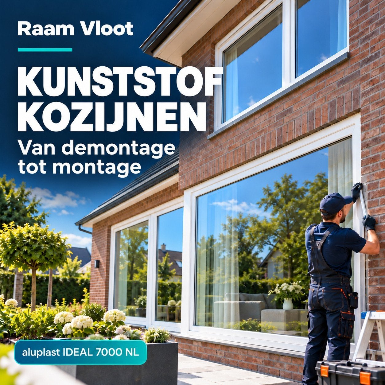 Kunststof kozijnen + montage | Tot 50% voordeliger | Raam Vl, Kunststof, Overige typen, Nieuw, Ophalen of Verzenden