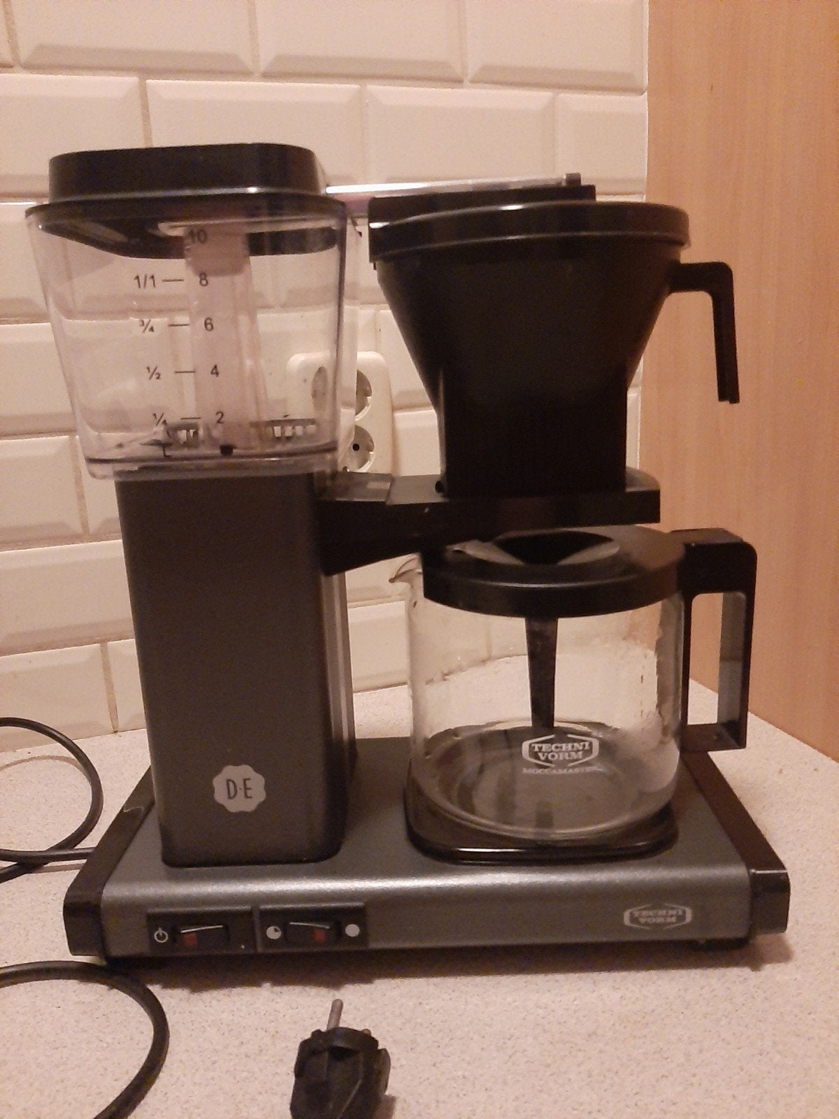 Moccamaster KBG 741 Koffiezetapparaat - Zo goed als nieuw, Witgoed en Apparatuur, Koffiezetapparaten, Zo goed als nieuw, Gemalen koffie