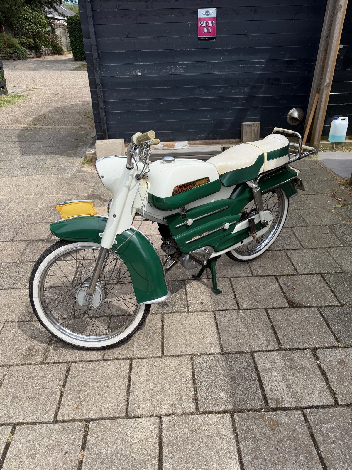 Sparta GG 50 Met JLO Motorblok - Klassieke Bromfiets, Fietsen en Brommers, Brommers | Oldtimers, Ophalen, Maximaal 45 km/u, Sparta