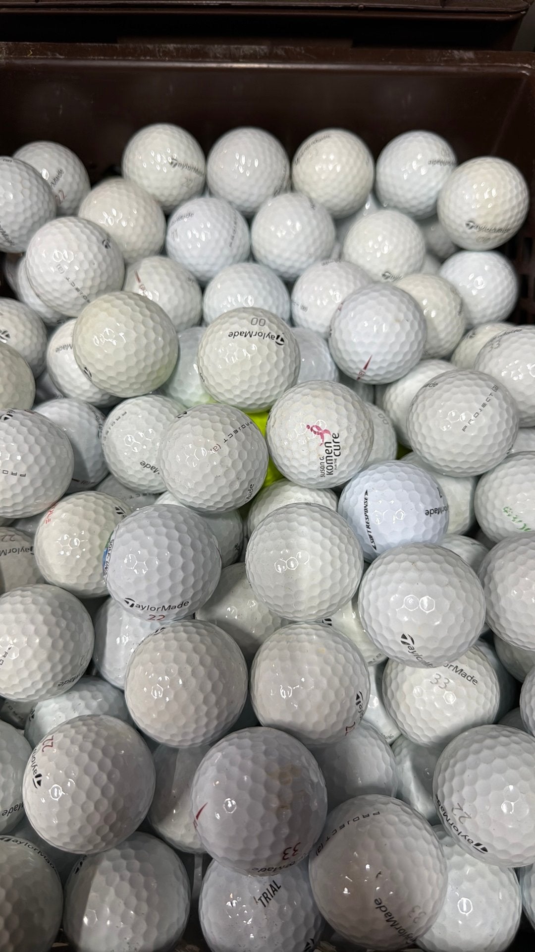 50 Taylormade Project A golfballen, Ophalen of Verzenden, Zo goed als nieuw, Bal(len)