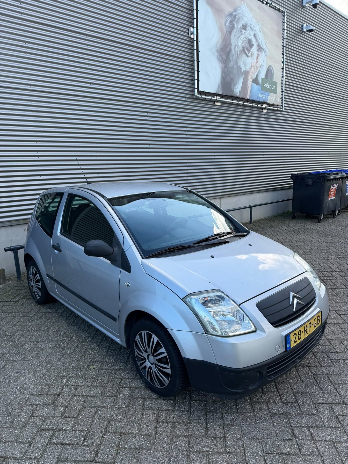 Citroen C2 / Apk / Airco / Multimedia, Auto's, Voorwielaandrijving, 450 kg, 31 €/maand, 4 cilinders