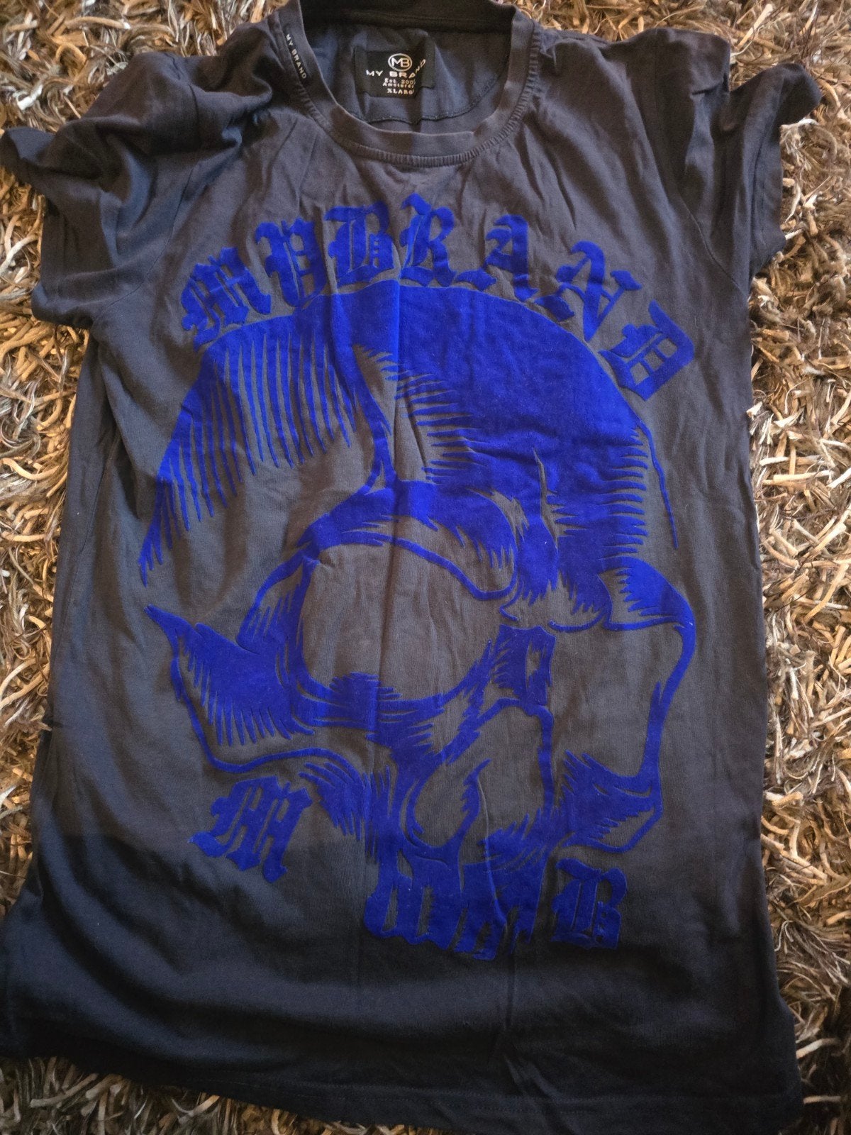 My Brand T-shirt met schedelprint - Maat M DOOS J, Ophalen of Verzenden