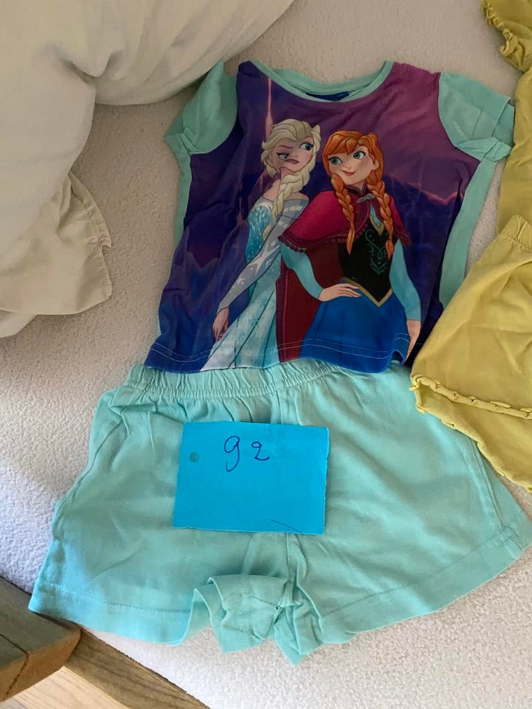 Frozen Elsa & Anna Pyjama Setje Maat 92, Kinderen en Baby's, Ophalen of Verzenden, Gebruikt, Meisje, Nacht- of Onderkleding