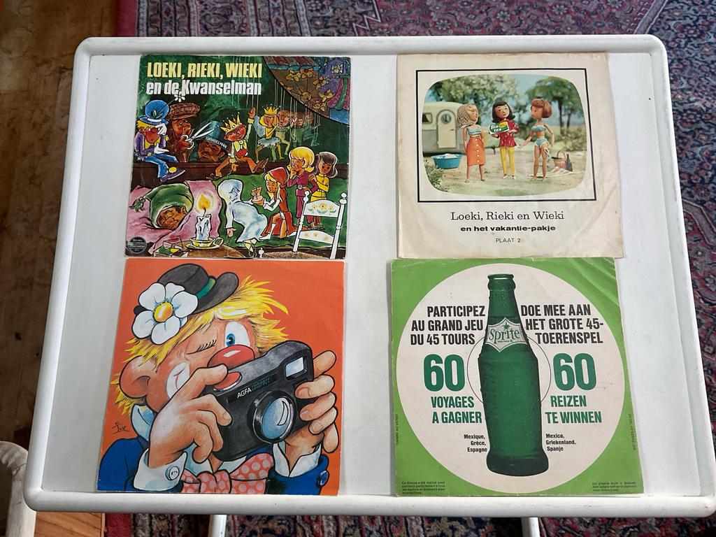 Loeki, Rieki en Wieki en andere reclame singles, Ophalen of Verzenden, Gebruikt