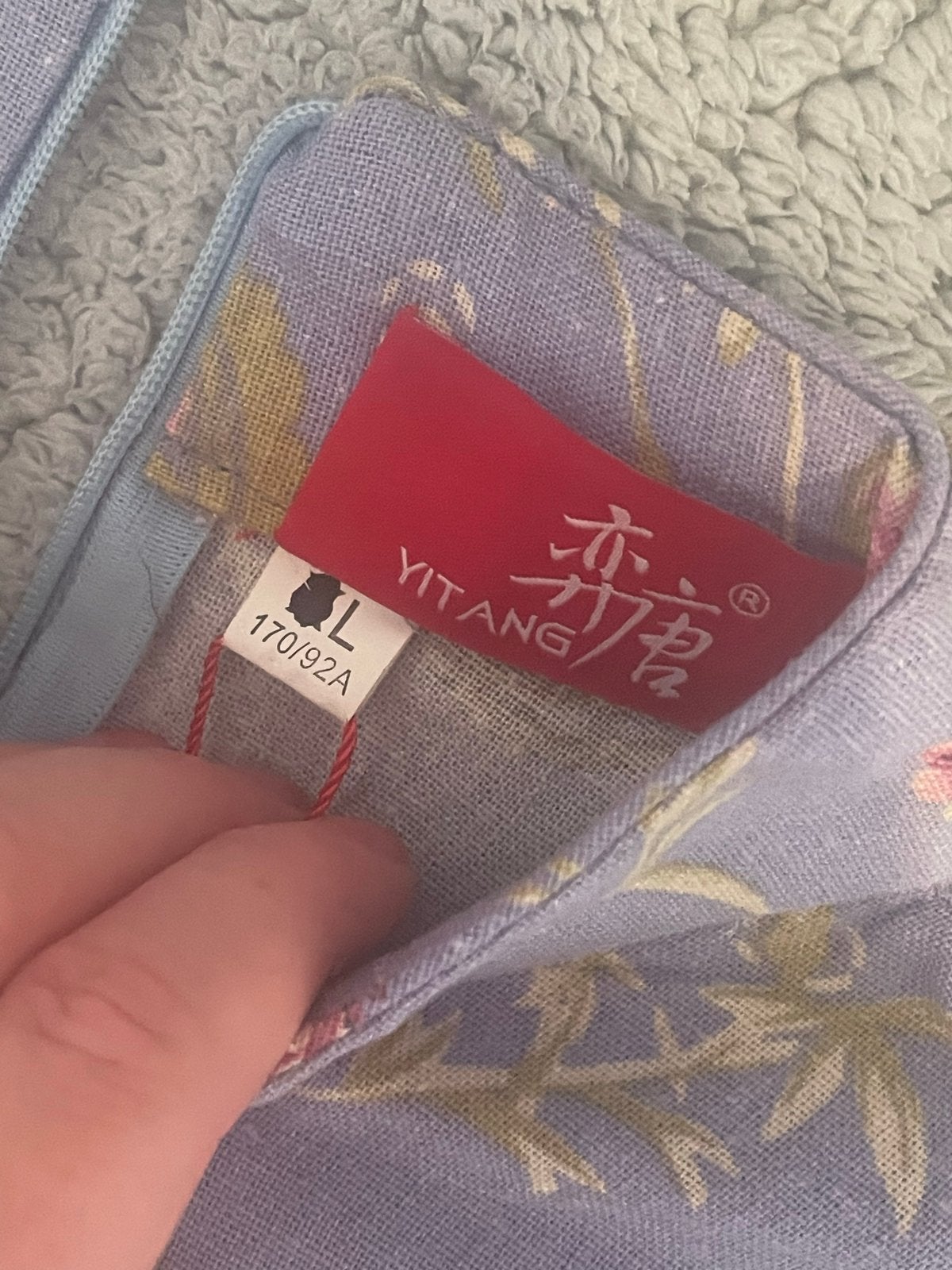 YITANG Bloemenprint Jurk - Nieuw met label, Ophalen, Paars, Nieuw, Maat 36 (S)