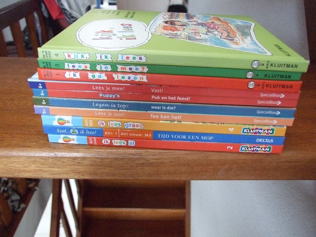 10 stuks leesboekje 5-6 jaar AVi 1-2-3, Ophalen of Verzenden, Zo goed als nieuw, Fictie algemeen