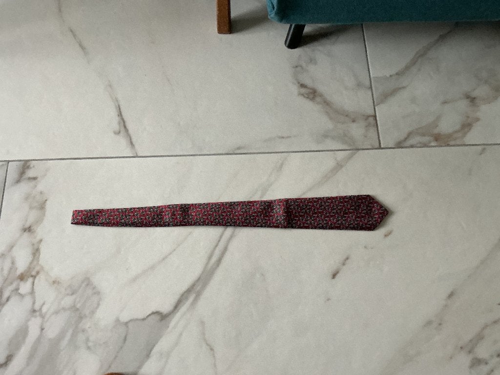 Stropdas, Ophalen of Verzenden, Nieuw, Rood, Met patroon