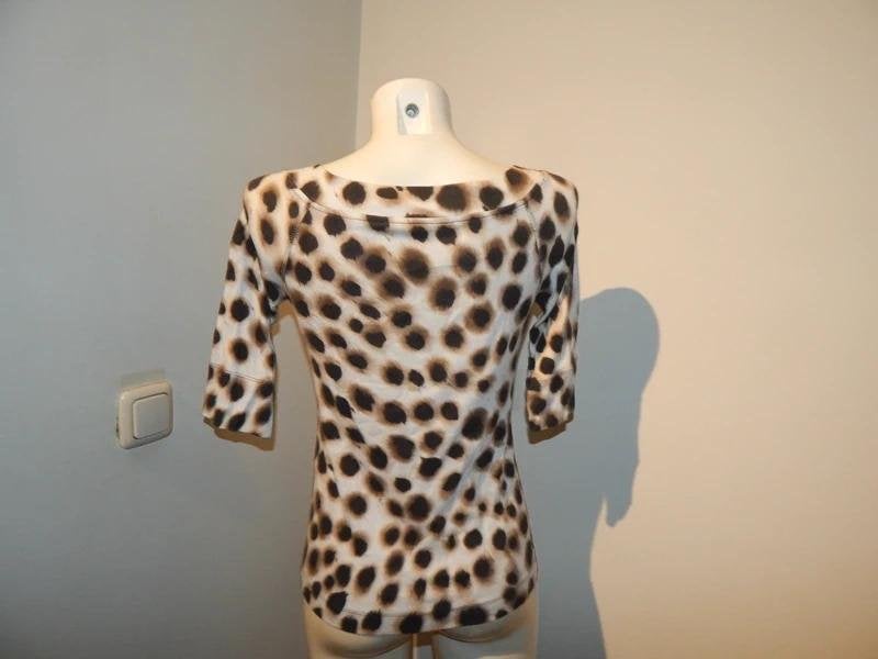 Marccain animal print shirtje grotere halslijn N3/M, Kleding | Dames, T-shirts, Maat 38/40 (M), Korte mouw, Gedragen, Marccain