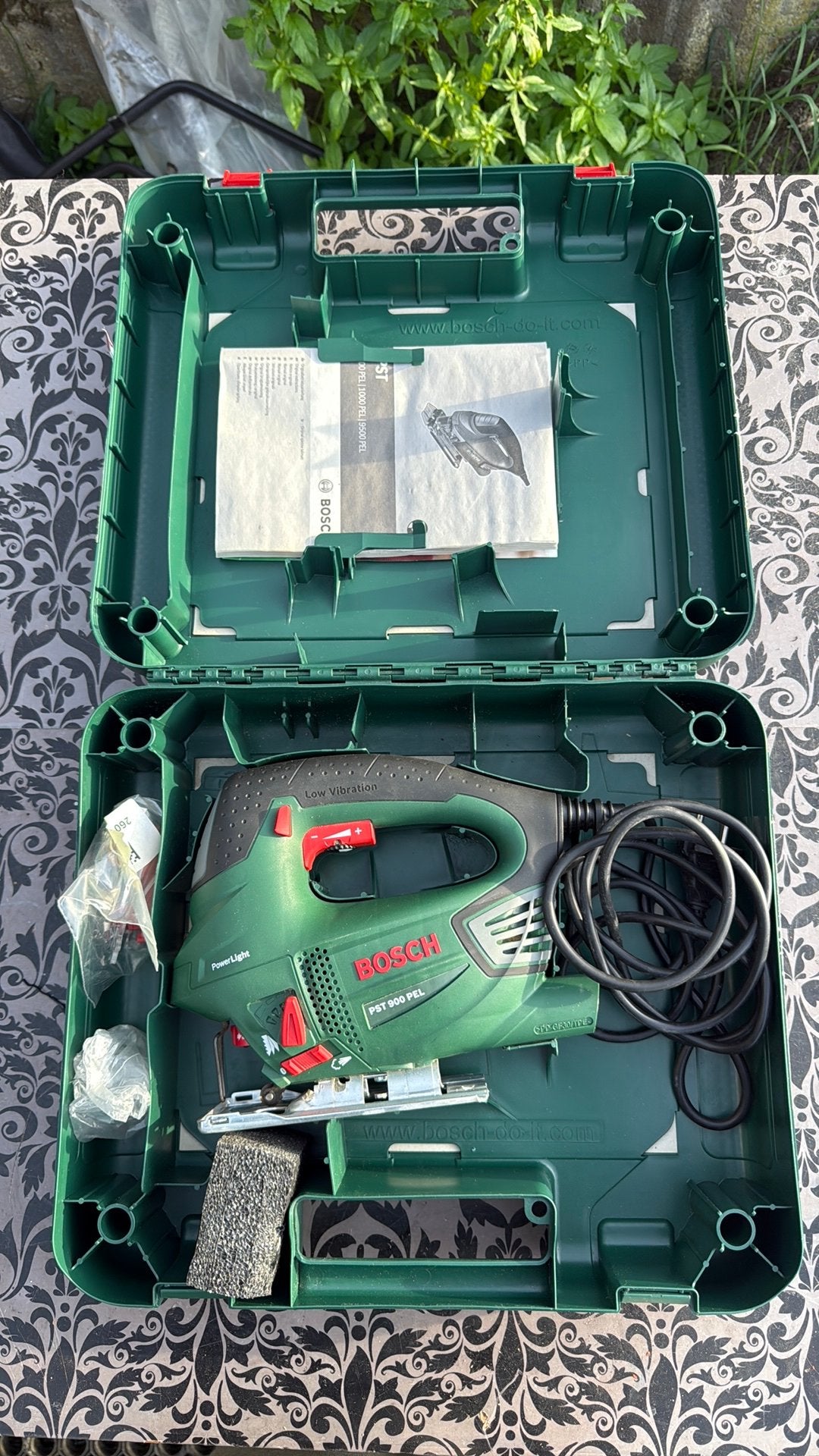 Bosch decoupeerzaag PST 900 PEL, 600 tot 1200 watt, Ophalen of Verzenden, Zo goed als nieuw, Decoupeerzaag