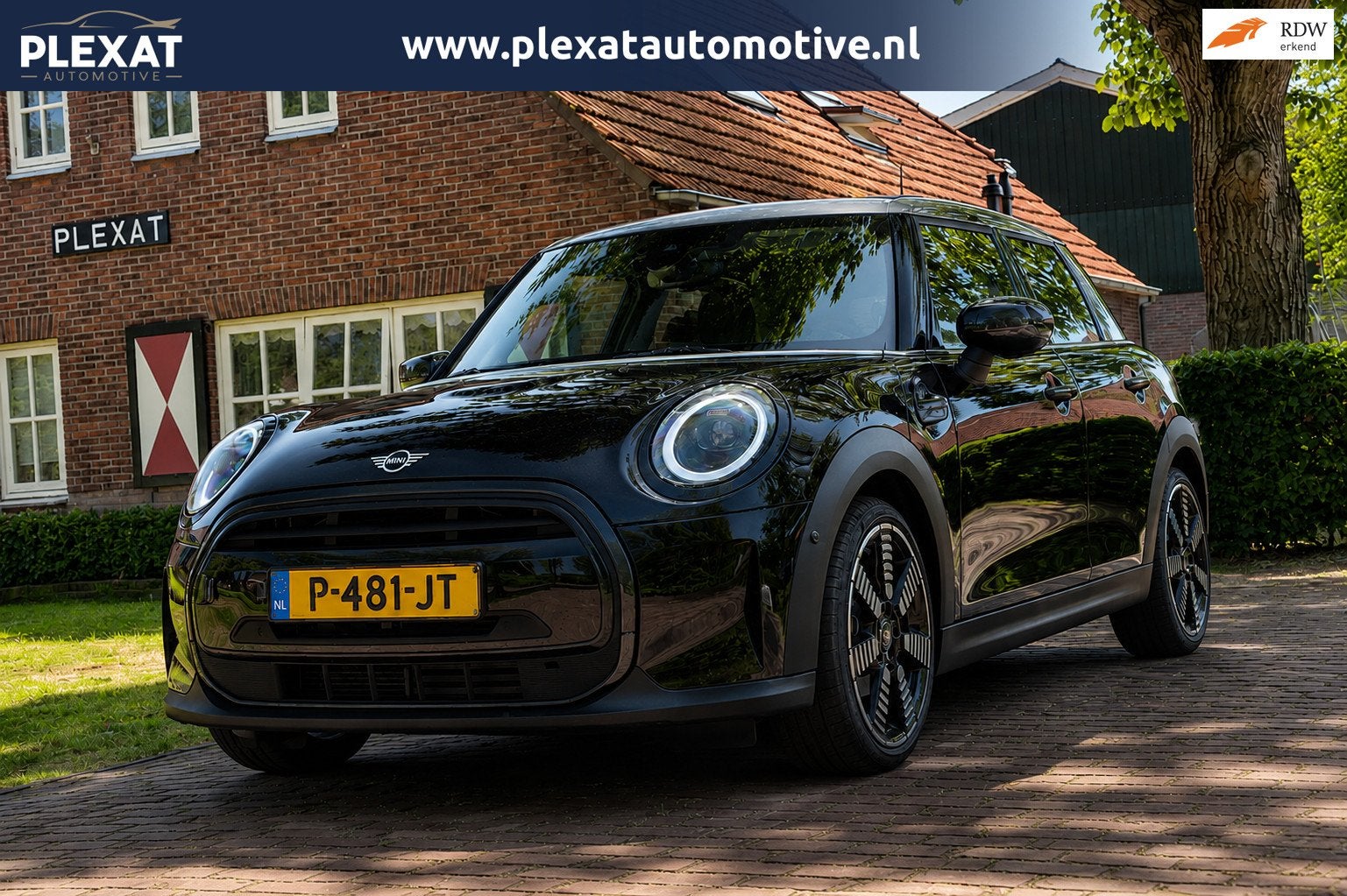 Mini Cooper 1.5 Cooper MINI Yours Aut. | Panorama | Slechts, Auto's, 136 pk, Gebruikt, Blauw, Bedrijf