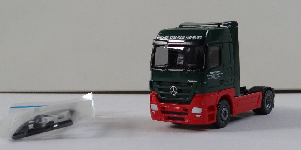 Wiking MB Actros LH MP3 Franz Fischer, Hobby en Vrije tijd, Verzenden, Nieuw, Bus of Vrachtwagen, Wiking