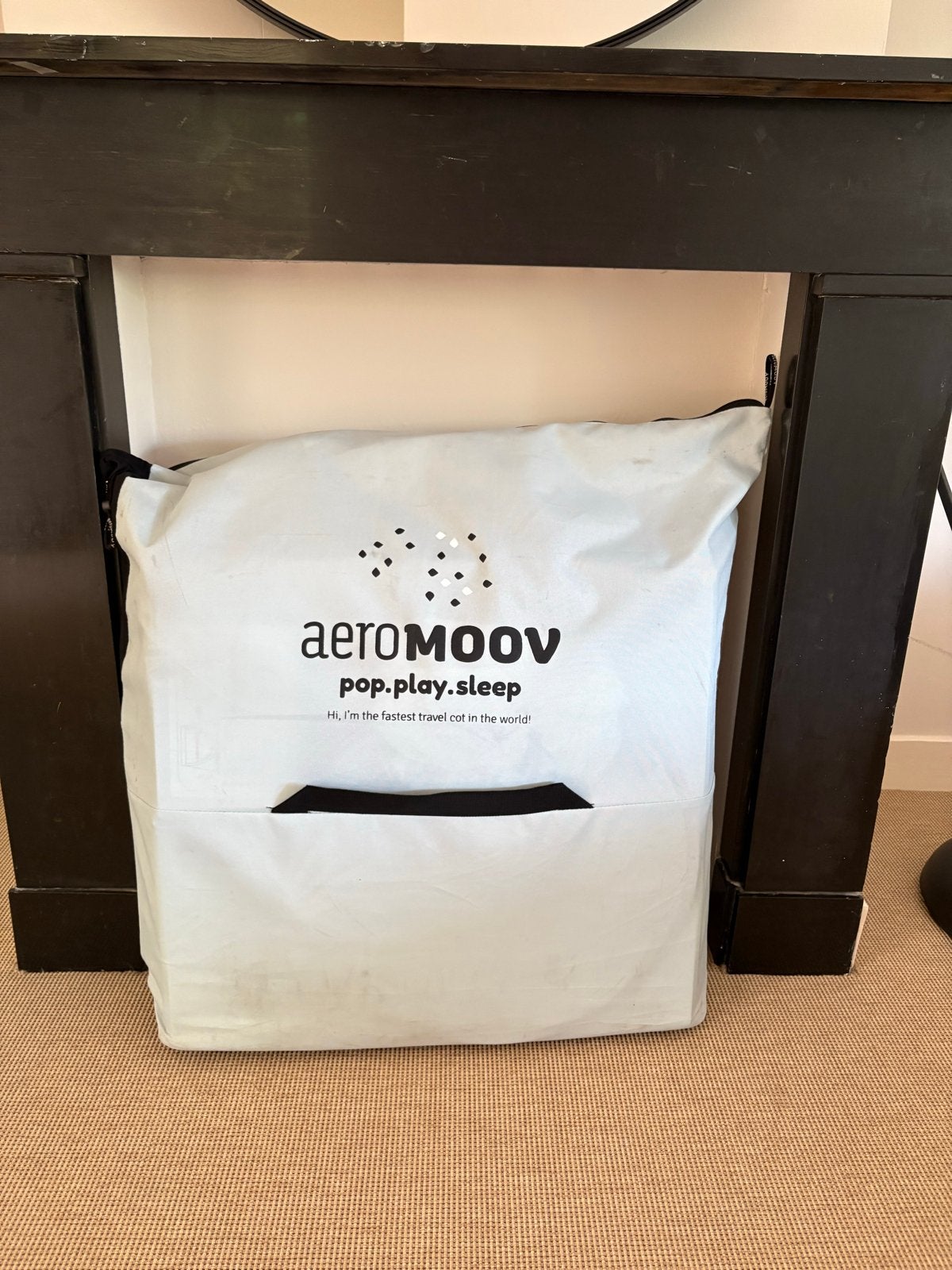 Aeromoov Instant Reisbedje - Pop-up Reiswieg, Ophalen, Gebruikt, Reisbedje