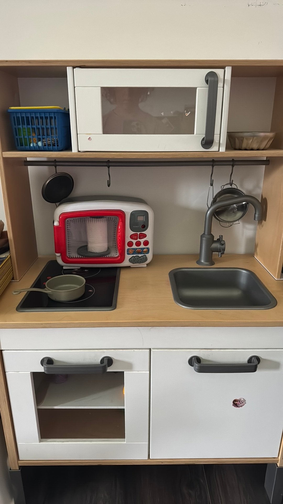 Ikea keuken met magnetron en accessoires, Ophalen, Gebruikt