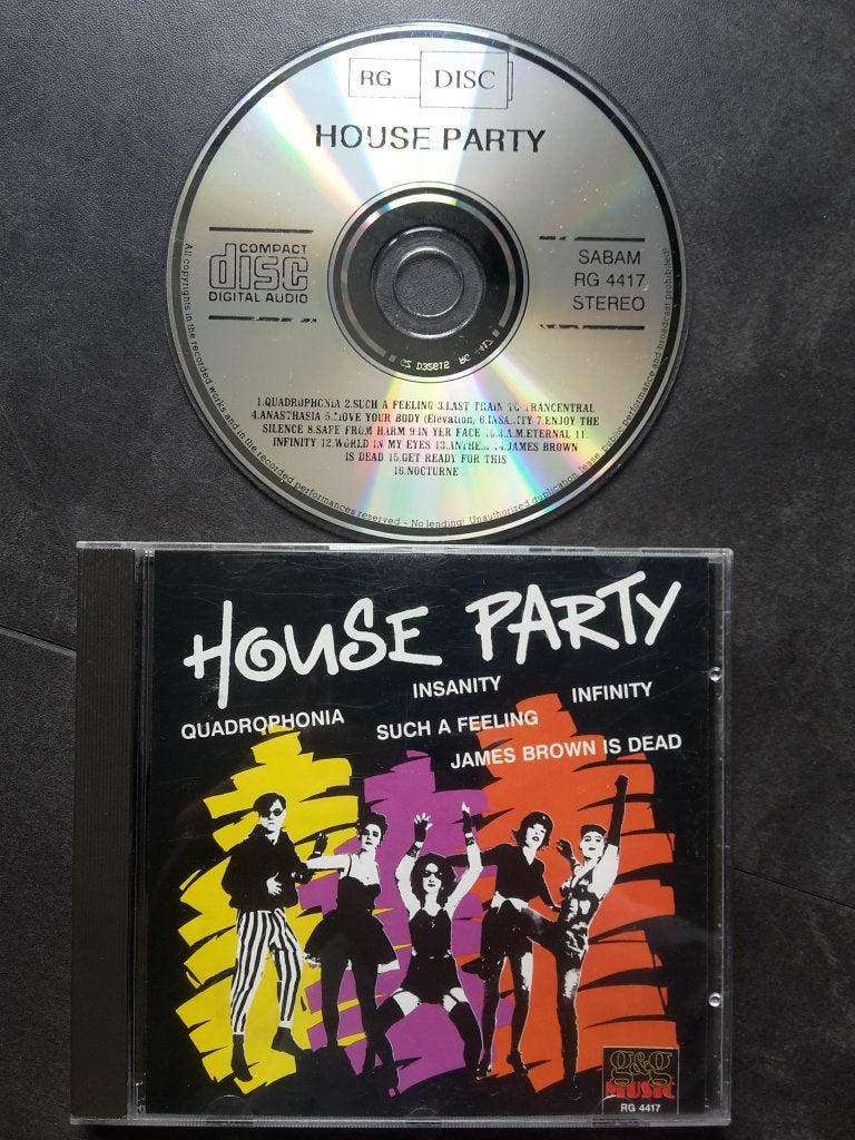 CD - House Party - Oldschool House, House, Overige typen, Ophalen of Verzenden, Zo goed als nieuw