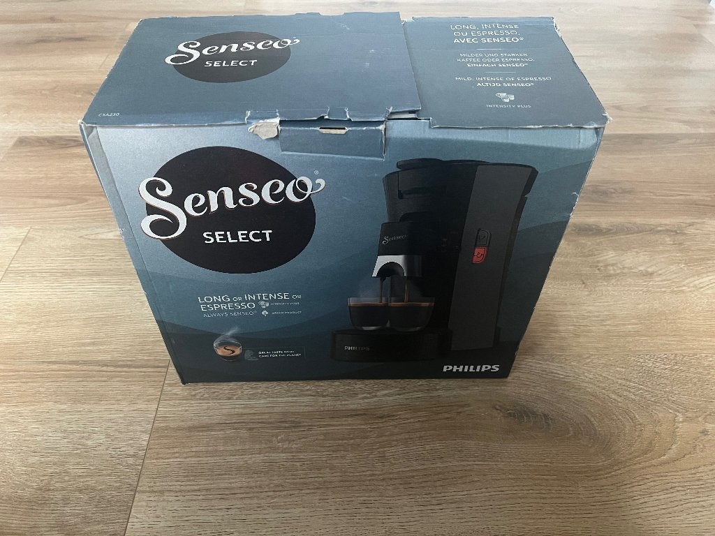 Senseo select, Ophalen, Espresso apparaat, Nieuw, 2 tot 4 kopjes