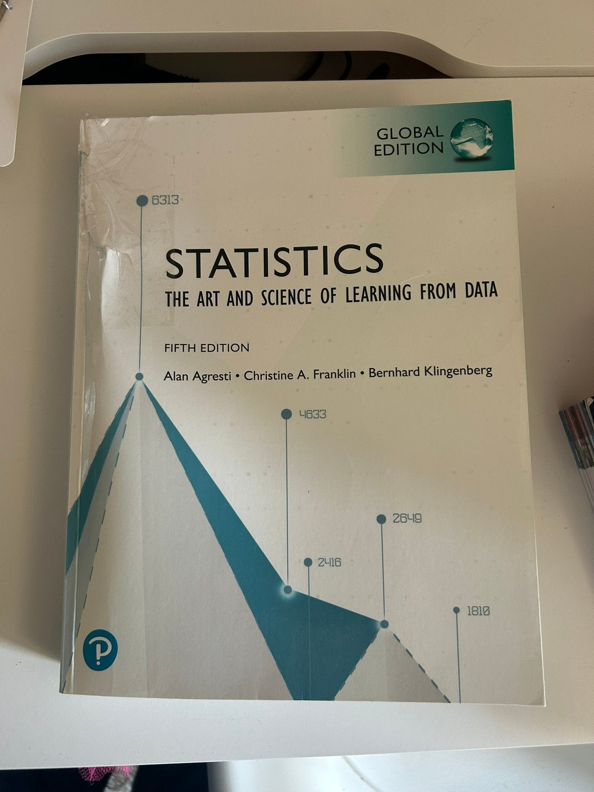 Agresti statistics,the art and science of learning from data, Ophalen of Verzenden, Gelezen, Programmeertaal of Theorie