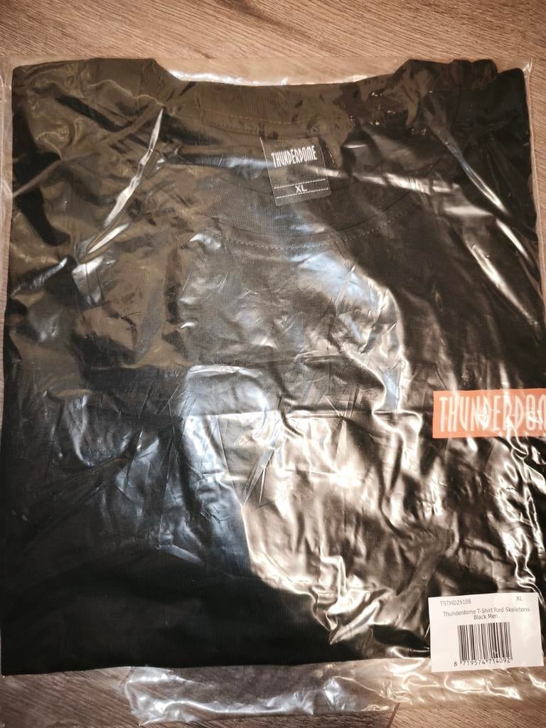 Thunderdome T-shirt 2025 Diehard XL, Kleding | Heren, T-shirts, Nieuw, Maat 56/58 (XL), Zwart, Ophalen of Verzenden