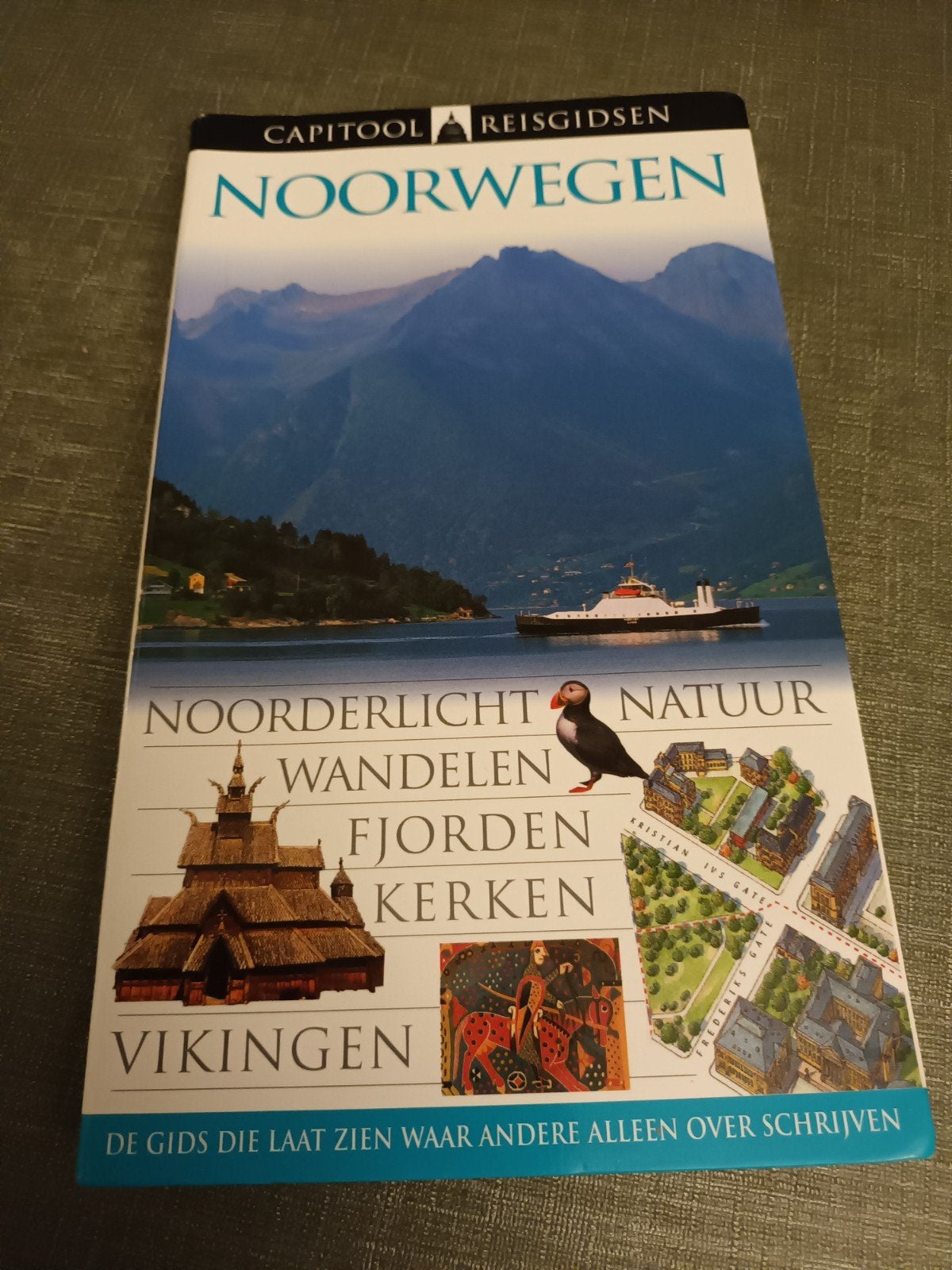 Capitool reisgids Noorwegen door Evens Evensberget, Capitool, Europa, Ophalen of Verzenden, Reisgids of -boek