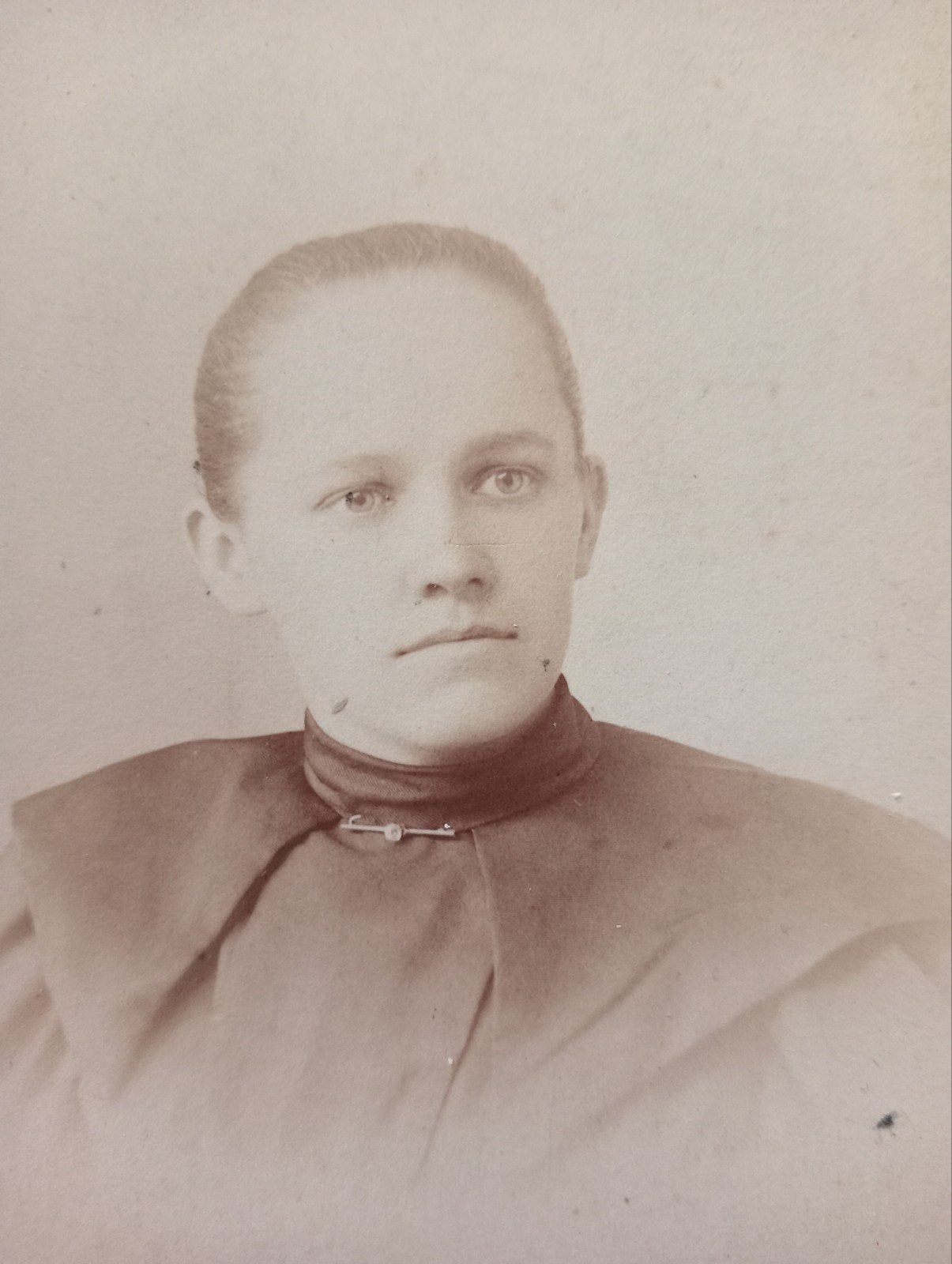 CDV Elmer Chickering Boston USA, Verzamelen, Ophalen of Verzenden, Voor 1940, Gebruikt, Overige onderwerpen