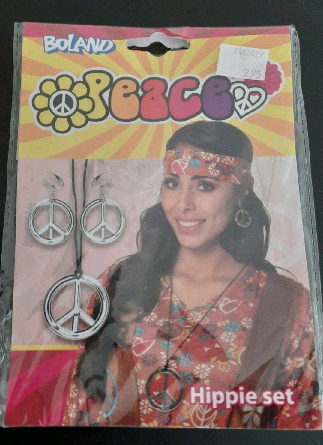 Nieuwe Boland Hippie Set - Oorbellen, Ketting en Hoofdband, Boland, Ophalen of Verzenden, Nieuw