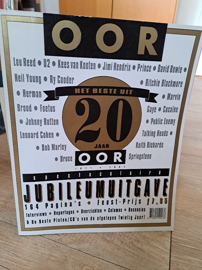 OOR 20 jaar jubileumuitgave, Boeken, Ophalen of Verzenden, Gelezen, Muziek, Film of Tv