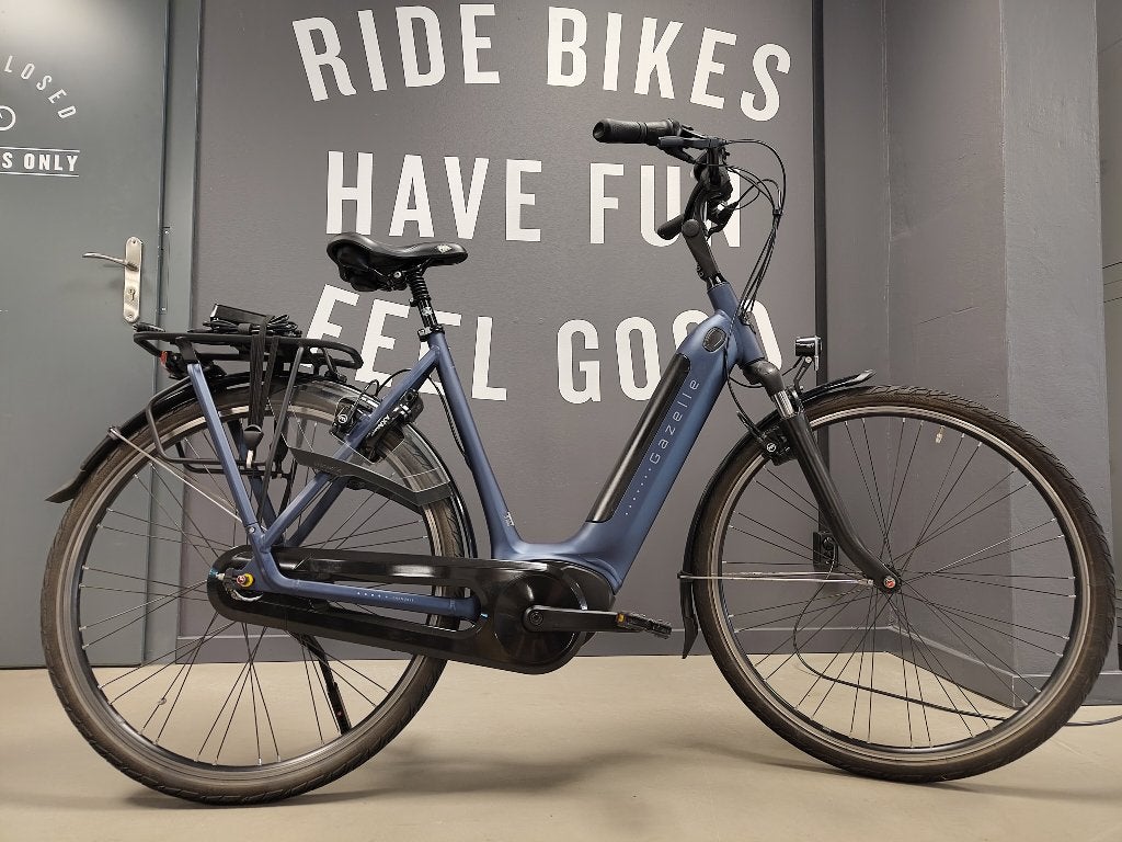 Gazelle Grenoble C7 - Maat 57, Fietsen en Brommers, Elektrische fietsen, Ophalen of Verzenden, Zo goed als nieuw, 50 km per accu of meer
