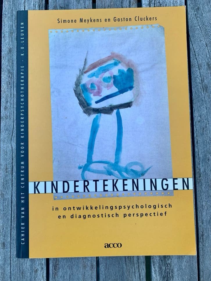 Kindertekeningen: Ontwikkelingspsychologisch & Diagnostisch, Boeken, Ophalen of Verzenden, Zo goed als nieuw, Non-fictie