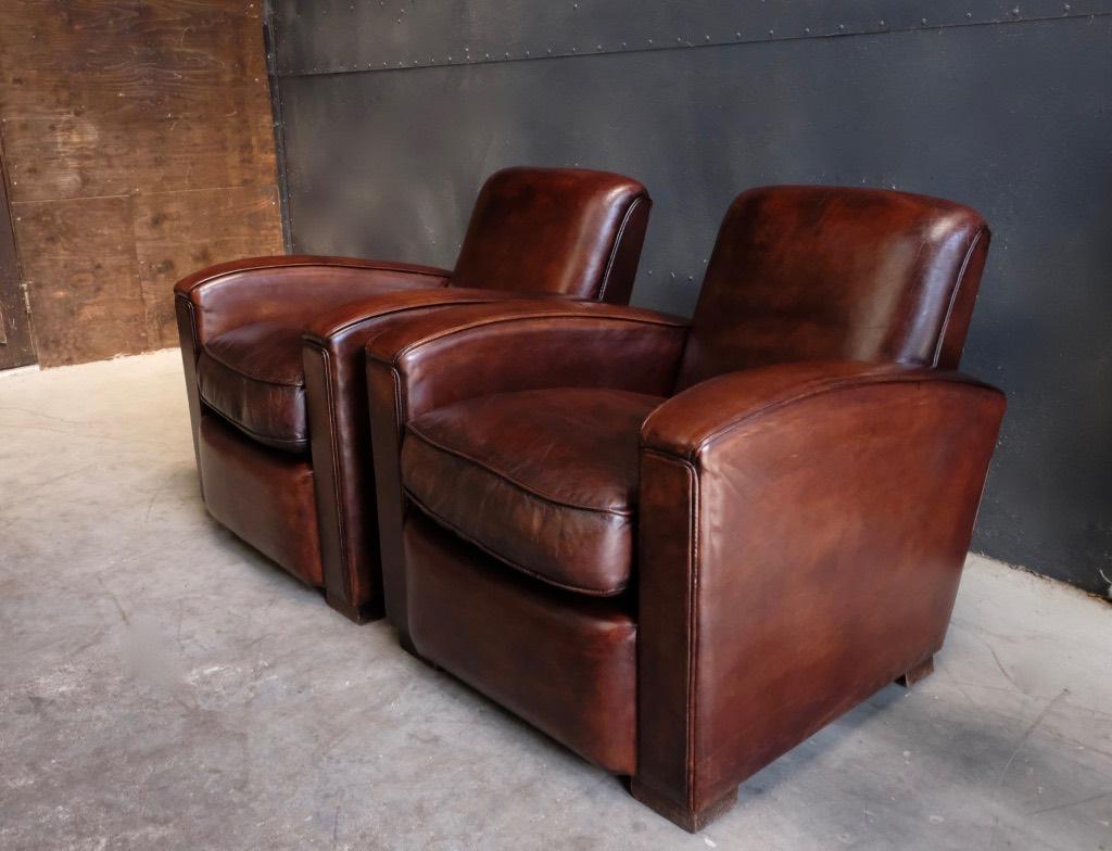 Origineel Engelse Design fauteuils, Ophalen, Design Modern Engels Chesterfield Industrieel Landelijk, Minder dan 75 cm, Leer