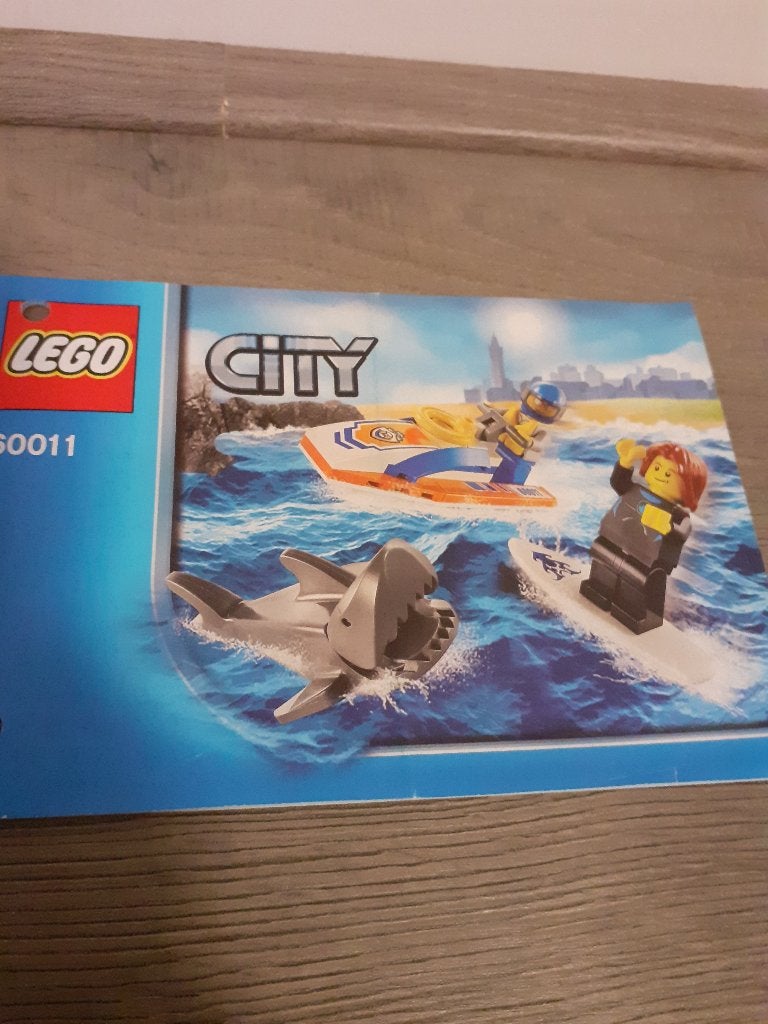 Lego city 60011 surfer rescue, Lego, Ophalen of Verzenden, Zo goed als nieuw, Complete set