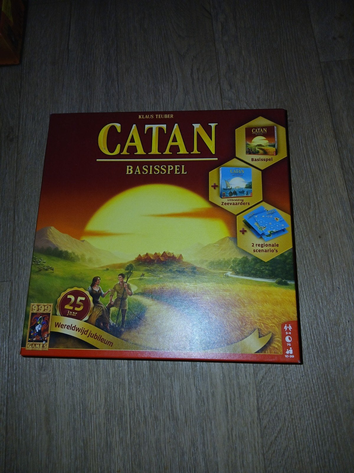 Catan basisspel wereldwijd jubileum met zeevaarders regional, Ophalen of Verzenden