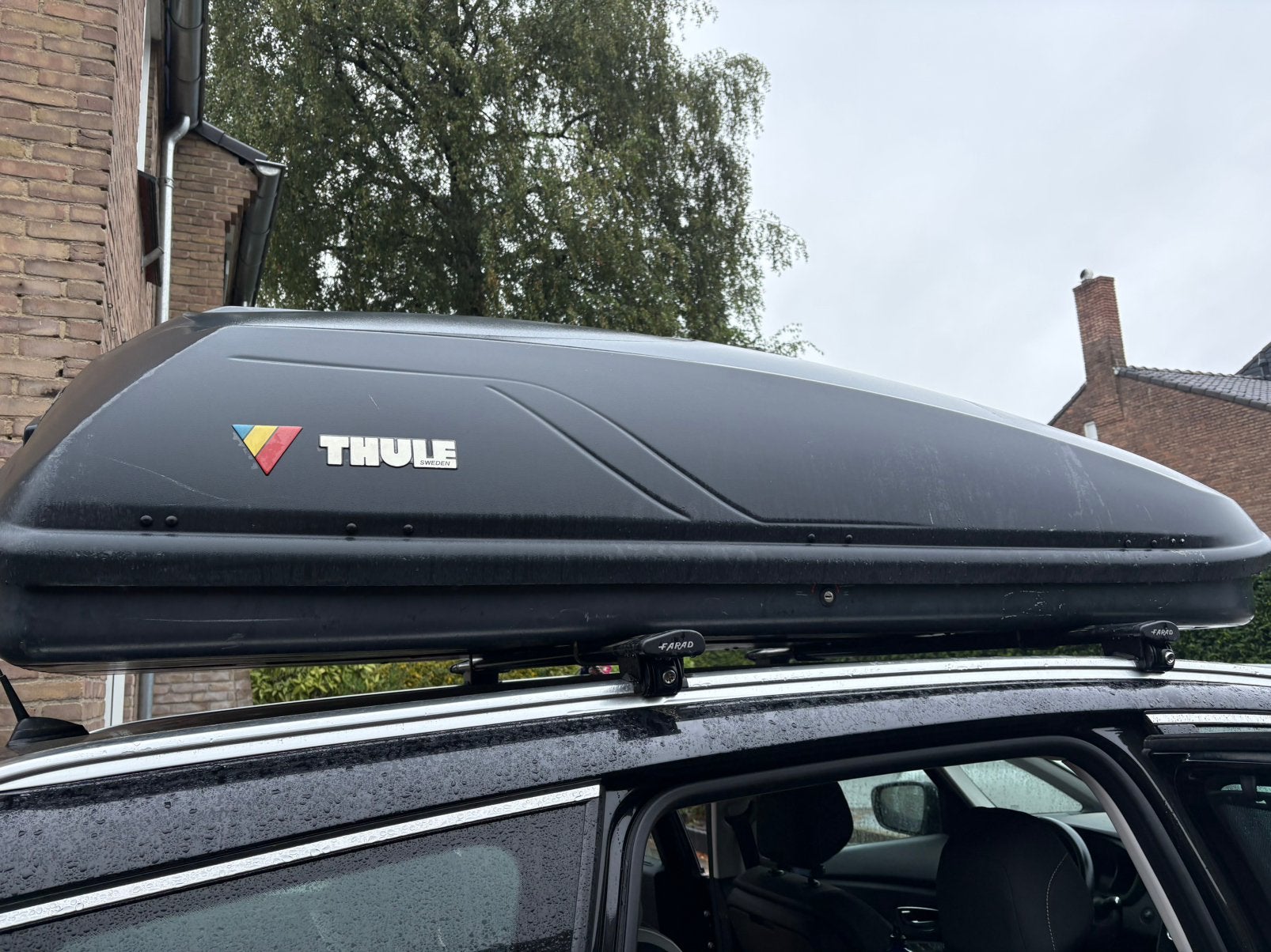 Dakkoffer thule 220/100/45, Auto diversen, Ophalen, Zo goed als nieuw