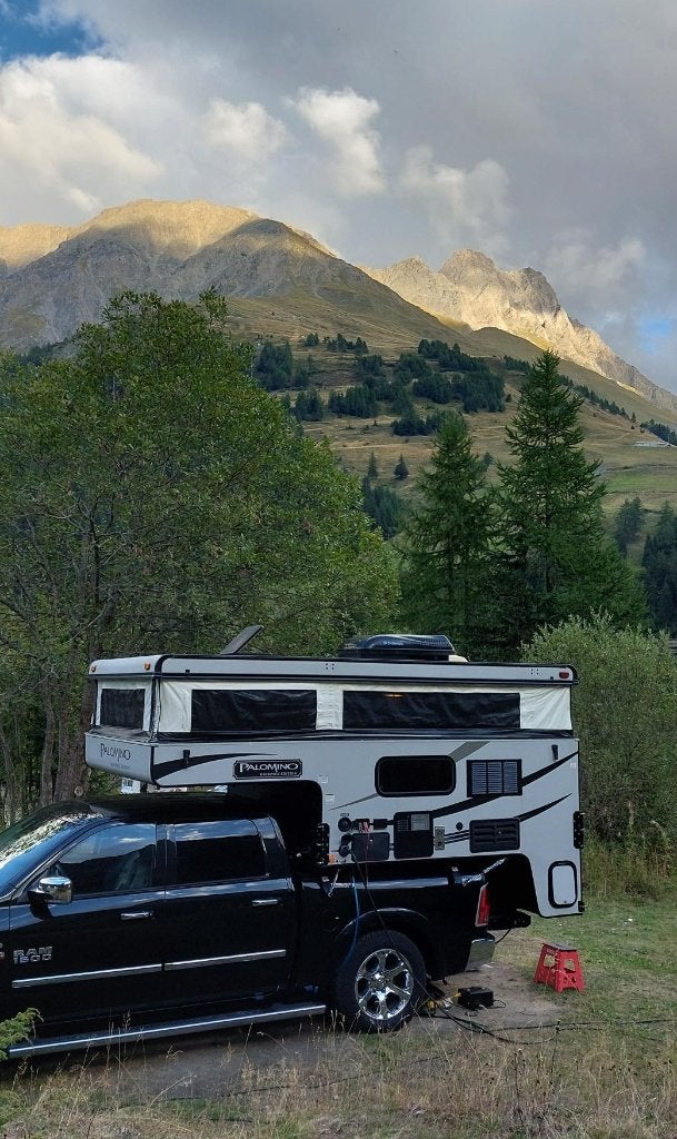 Pick up Camper unit, Palomino Back Pack SS 1251 bj 2014, Caravans en Kamperen, Campers, Chemisch toilet, Buscamper of Camperbus