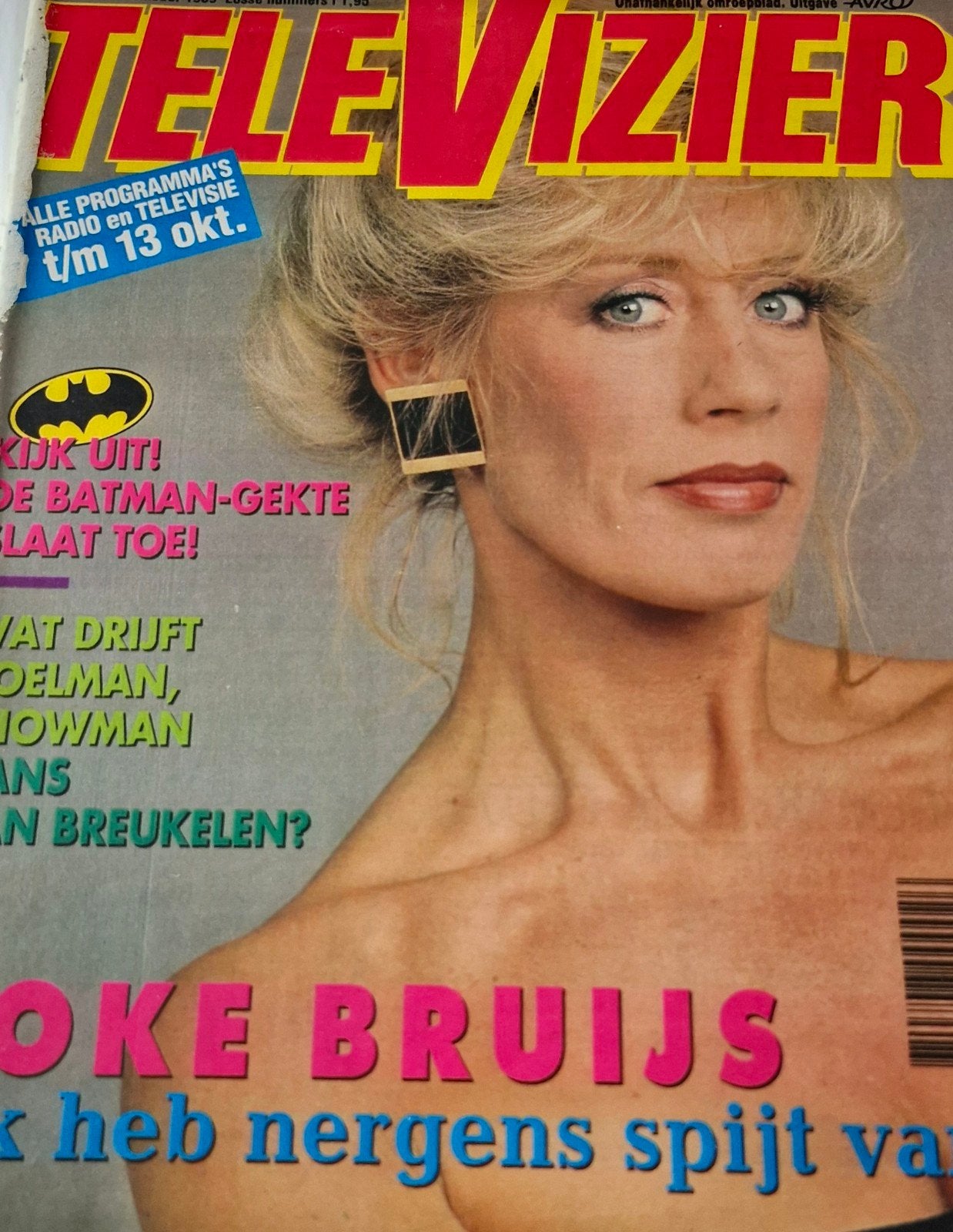 Televizier 1989- Star Wars, Batman, Joke Bruijs (1989), Boeken, Ophalen of Verzenden, Gelezen, Overige typen