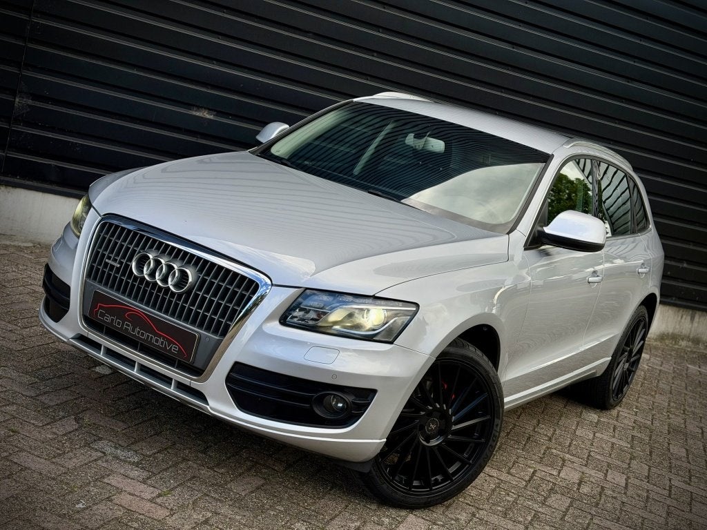 Audi Q5 2.0 TFSI QUATTRO AUT|LEDER|STOELVERW|XENON|LED, Gebruikt, 4 cilinders, Bedrijf, 211 pk