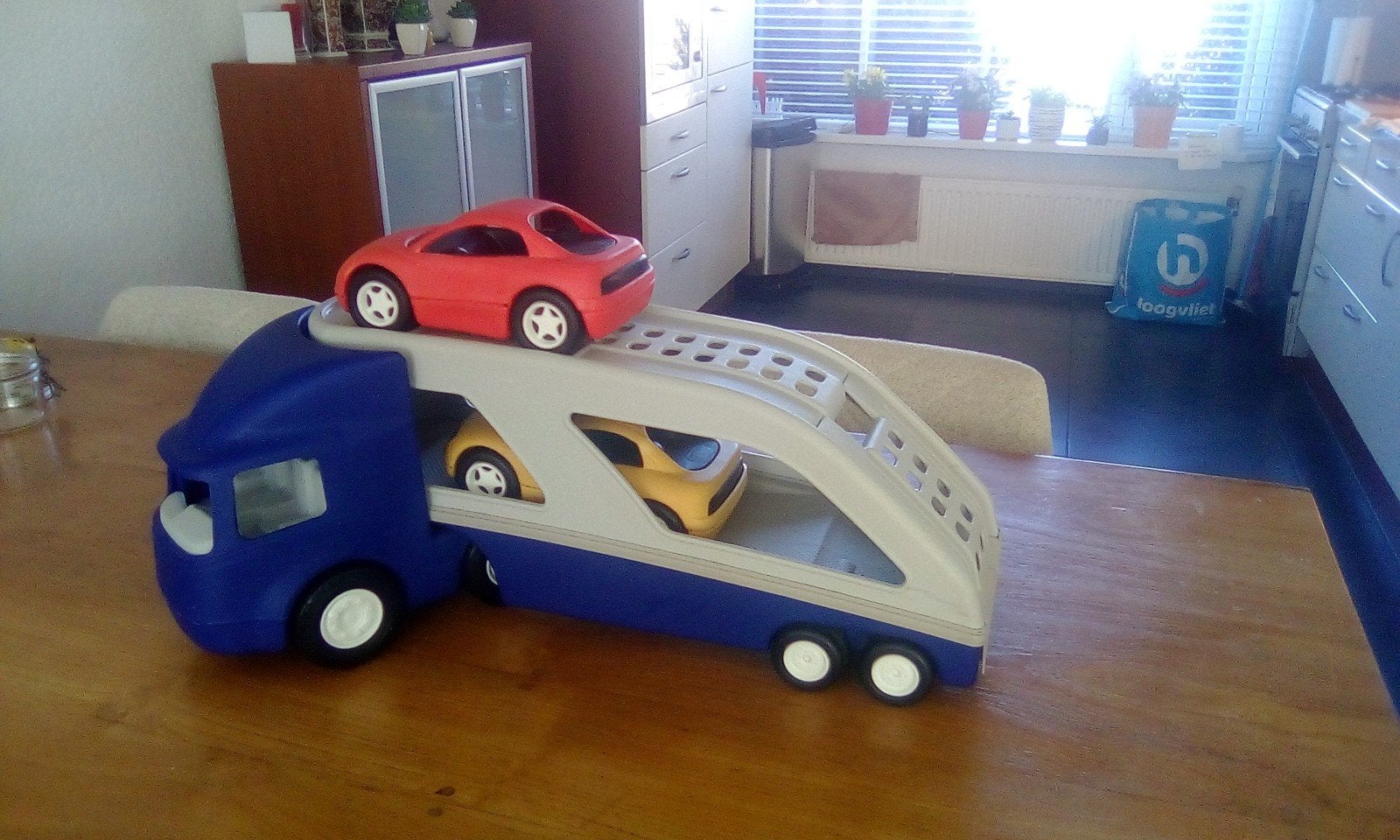 Transport auto compleet met 2 auto, s, Ophalen